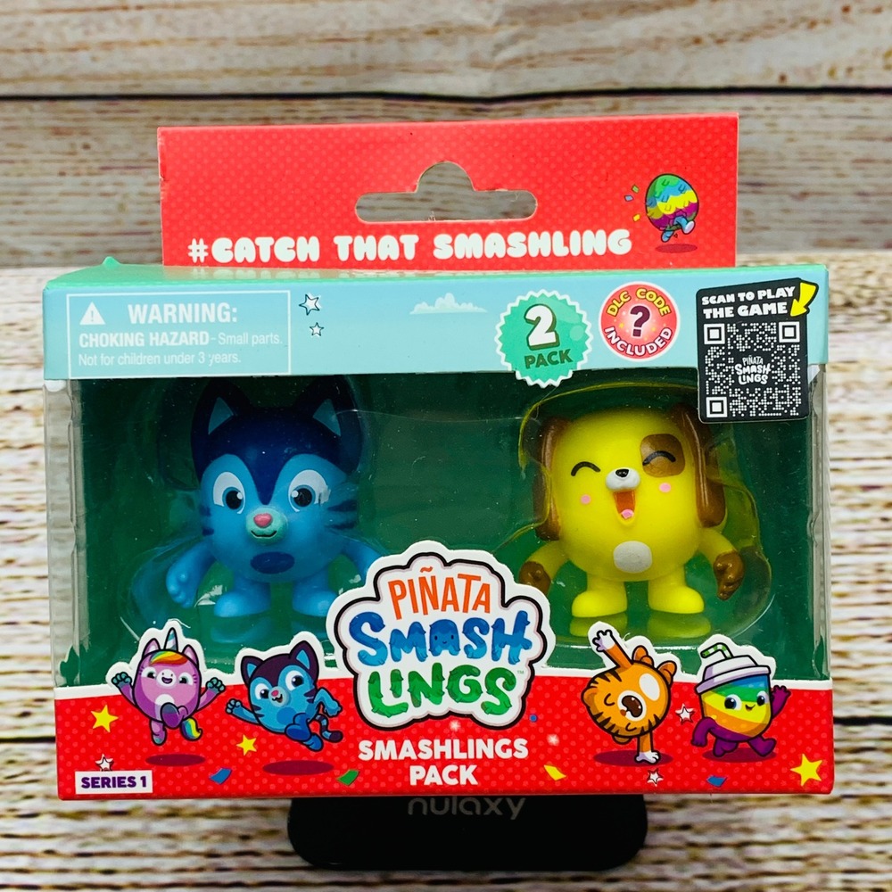 Piñata‎ Smashlings 2 Pack Series 1 DLC Code Collectible Figures Toy NEW